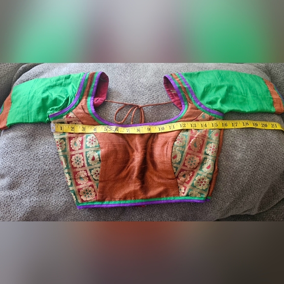 Multi Color Women's Crop Top - Picture 6 of 6